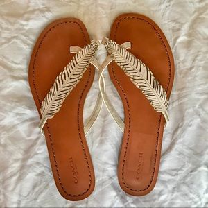 Adorable Coach Sandals